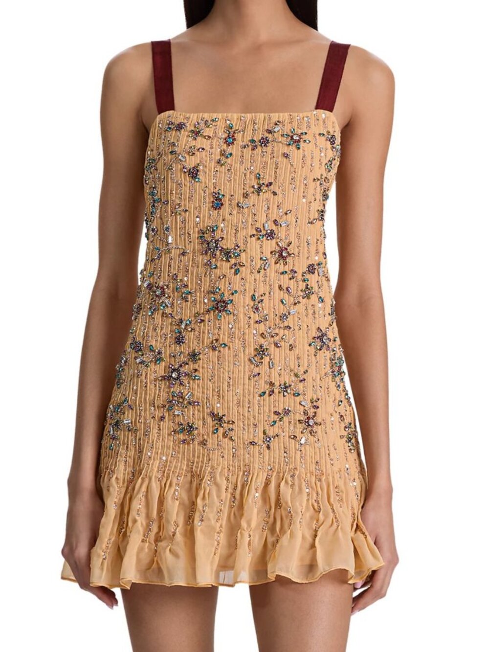 Alice and Olivia Linnea Embellished Dress